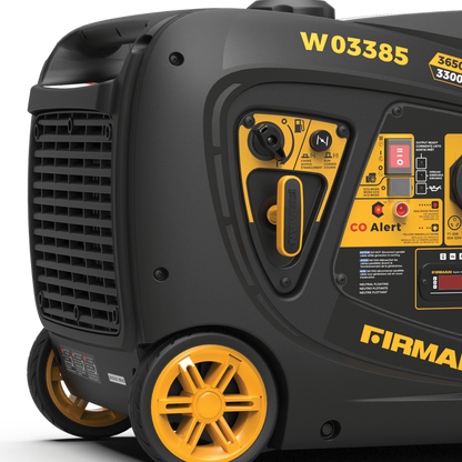 FIRMAN® Inverter Portable Generator 3650W With CO Alert #W03385
