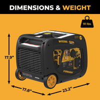 FIRMAN® Inverter Portable Generator 3650W With CO Alert #W03385