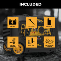 FIRMAN® Inverter Portable Generator 3650W With CO Alert #W03385