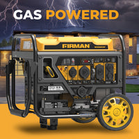 FIRMAN® Inverter Open Frame Portable Generator 4500W Recoil Start with CO Alert #W03661OF