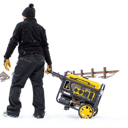 FIRMAN® Inverter Open Frame Portable Generator 4500W Remote Start with CO Alert #W03663OF