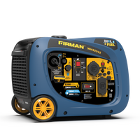 FIRMAN® Dual Fuel Inverter Portable Generator 3200W Electric Start #WH02942
