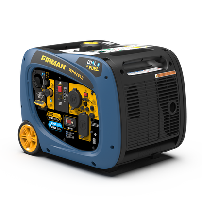 FIRMAN® Dual Fuel Inverter Portable Generator 3200W Electric Start #WH02942
