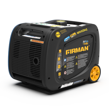 FIRMAN® Dual Fuel Inverter Portable Generator 3200W Electric Start #WH02942