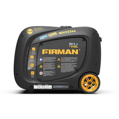 FIRMAN® Dual Fuel Inverter Portable Generator 4125W Electric Start #WH03344