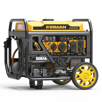 FIRMAN® Dual Fuel Open Frame Inverter 4400W Electric Start with CO Alert #WH03562OF