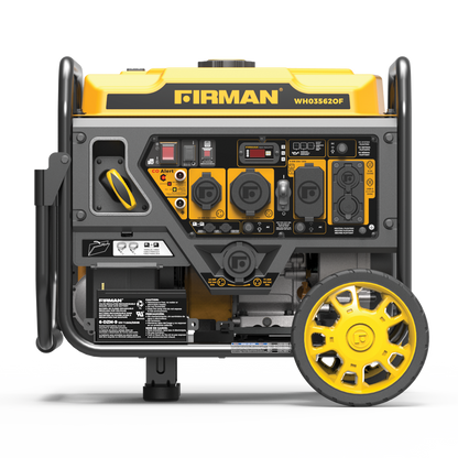 FIRMAN® Dual Fuel Open Frame Inverter 4400W Electric Start with CO Alert #WH03562OF