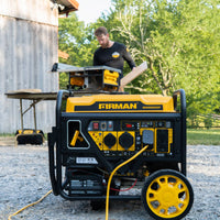 FIRMAN® Dual Fuel Open Frame Inverter 4400W Electric Start with CO Alert #WH03562OF