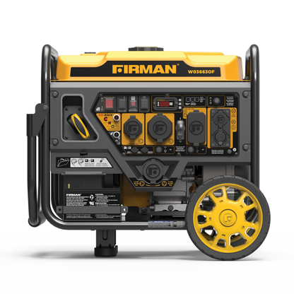 FIRMAN® Inverter Open Frame Portable Generator 4500W Remote Start with CO Alert #W03663OF