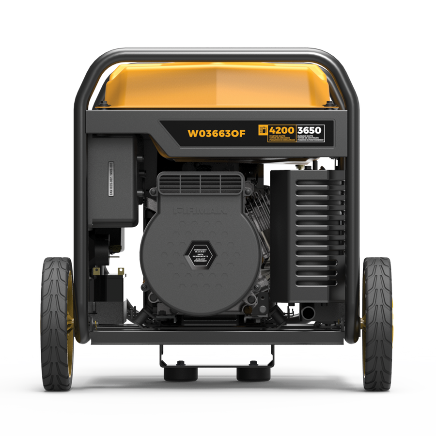 FIRMAN® Inverter Open Frame Portable Generator 4500W Remote Start with CO Alert #W03663OF