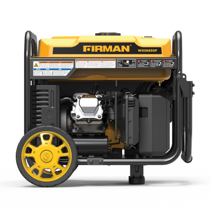 FIRMAN® Inverter Open Frame Portable Generator 4500W Remote Start with CO Alert #W03663OF
