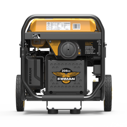 FIRMAN® Inverter Open Frame Portable Generator 4500W Remote Start with CO Alert #W03663OF