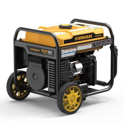 FIRMAN® Inverter Open Frame Portable Generator 4500W Remote Start with CO Alert #W03663OF