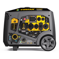 FIRMAN® Tri Fuel Inverter Portable Generator 6850W Electric Start With CO Alert #WT05571