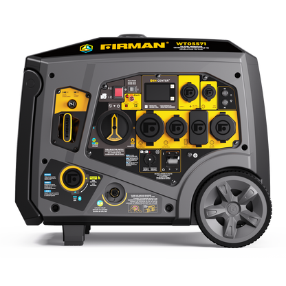 FIRMAN® Tri Fuel Inverter Portable Generator 6850W Electric Start With CO Alert #WT05571