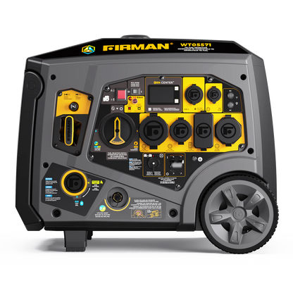 FIRMAN® Tri Fuel  Inverter Protable Generator 6850W Electric Start With CO Alert #WT05571