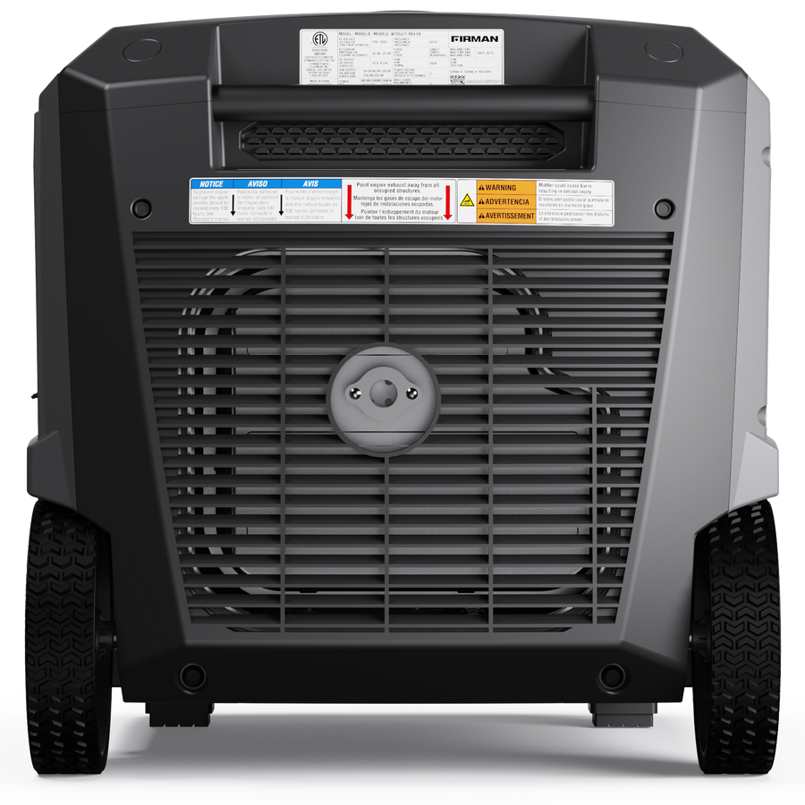 FIRMAN® Tri Fuel Inverter Portable Generator 6850W Electric Start With CO Alert #WT05571