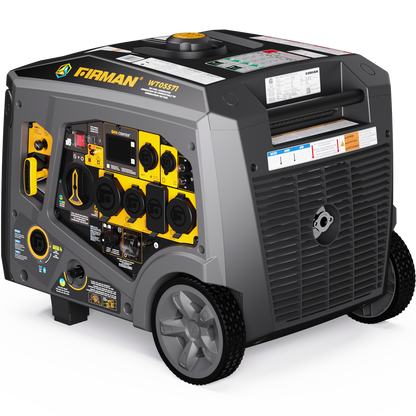 FIRMAN® Tri Fuel Inverter Portable Generator 6850W Electric Start With CO Alert #WT05571