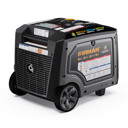 FIRMAN® Tri Fuel Inverter Portable Generator 6850W Electric Start With CO Alert #WT05571