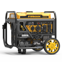 FIRMAN® Inverter Open Frame Portable Generator 4500W Recoil Start with CO Alert #W03661OF